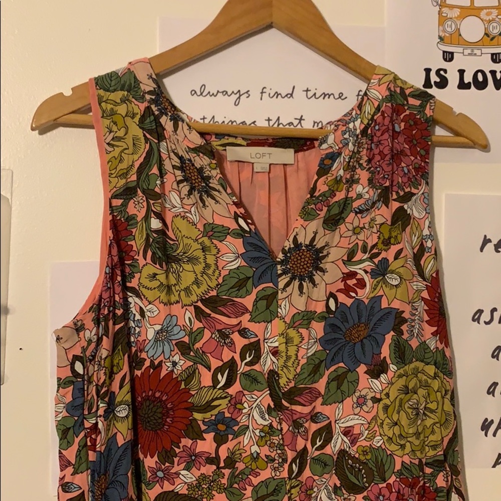 Bohemian floral dress